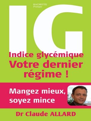 cover image of Indice glycémique